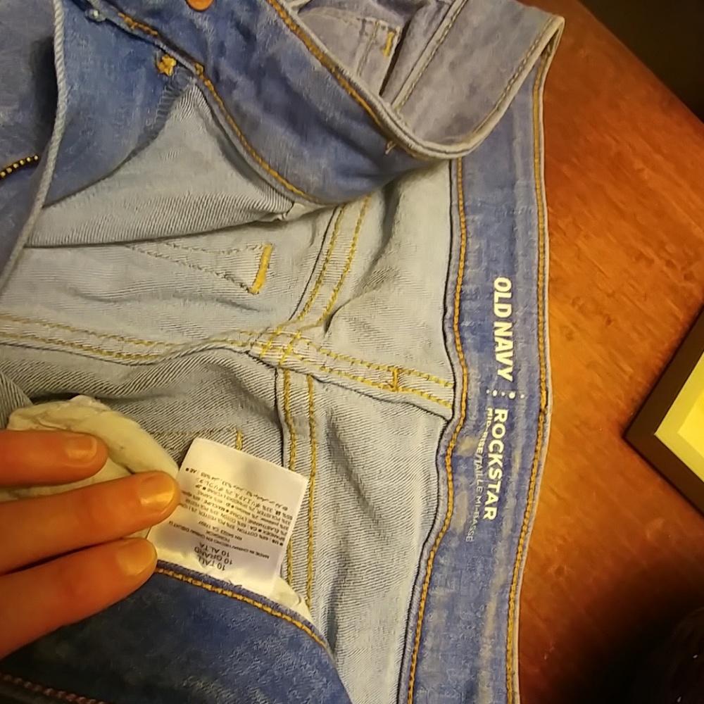 Old navy mid rise rockstar jeans